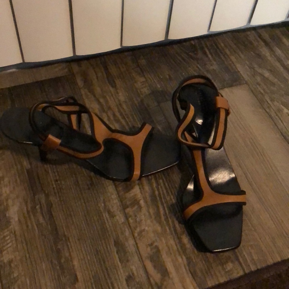 Tan sandals